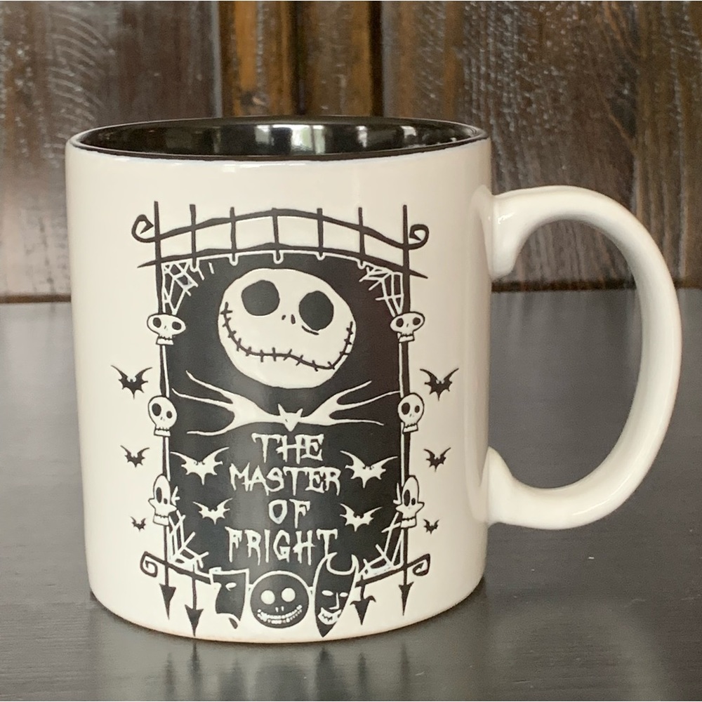 Master of Fright Jack Skellington 20oz Ceramic Mug - Nightmare Before Christmas - Picture 1 of 9